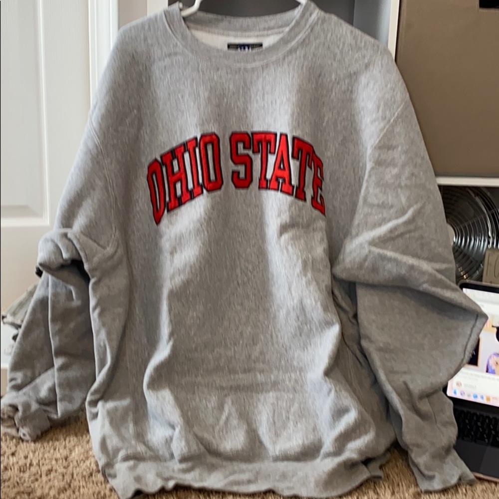 ohio state crew neck